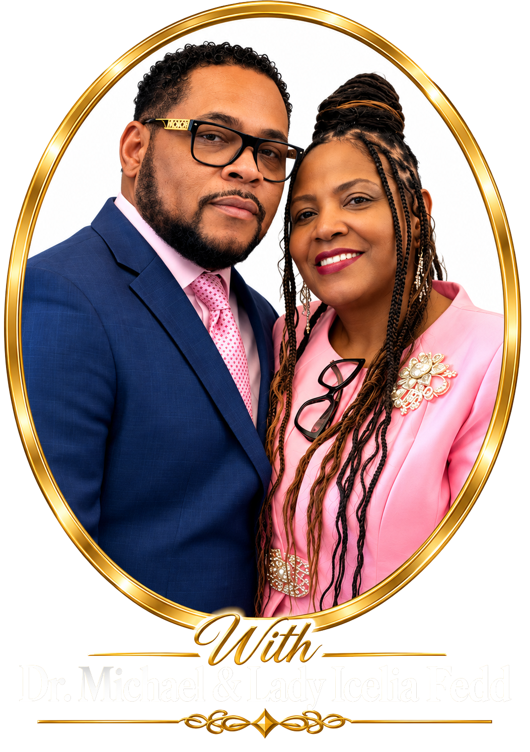 Dr. Michael A. Fedd, Sr. & Lady Icelia Fedd, founders of Rivers of Healing
